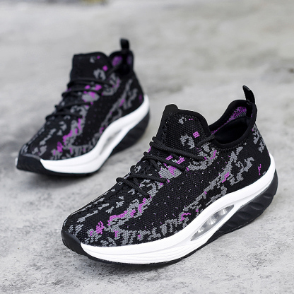 ⏰Promotion - 70% OFF🔥Women's Daily Lightweight Breathable Non-Slip Arch Support Orthopedic Air Cushion Sneakers - Proven Plantar Fasciitis, Foot and Heel Pain Relief
