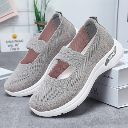 🔥Last Day 50% OFF ⏰Women's Everyday Comfort Lightweight Arch Support Orthotic Air Cushion Walking Shoes - Proven Plantar Fasciitis, Foot and Heel Pain Relief
