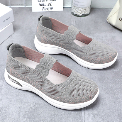 🔥Last Day 50% OFF ⏰Women's Everyday Comfort Lightweight Arch Support Orthotic Air Cushion Walking Shoes - Proven Plantar Fasciitis, Foot and Heel Pain Relief