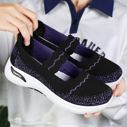 🔥Last Day 50% OFF ⏰Women's Everyday Comfort Lightweight Arch Support Orthotic Air Cushion Walking Shoes - Proven Plantar Fasciitis, Foot and Heel Pain Relief