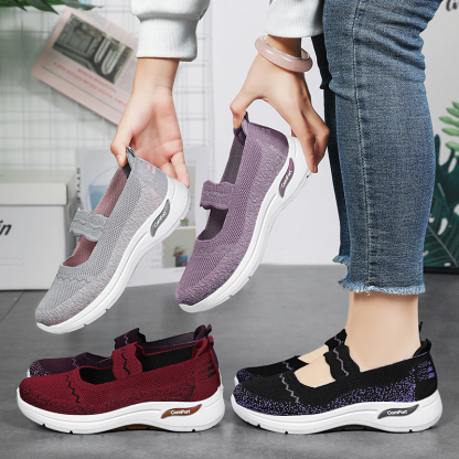 🔥Last Day 50% OFF ⏰Women's Everyday Comfort Lightweight Arch Support Orthotic Air Cushion Walking Shoes - Proven Plantar Fasciitis, Foot and Heel Pain Relief