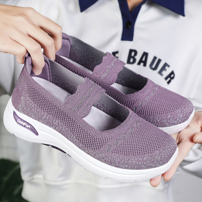 🔥Last Day 50% OFF ⏰Women's Everyday Comfort Lightweight Arch Support Orthotic Air Cushion Walking Shoes - Proven Plantar Fasciitis, Foot and Heel Pain Relief