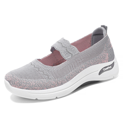 🔥Last Day 50% OFF ⏰Women's Everyday Comfort Lightweight Arch Support Orthotic Air Cushion Walking Shoes - Proven Plantar Fasciitis, Foot and Heel Pain Relief