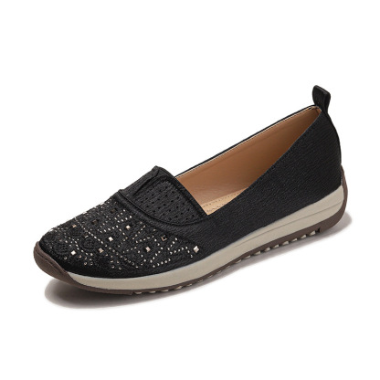 🥿50% OFF !!!✨Clearance!!✨Women's Daily Comfortable Lightweight Breathable Arch Support Slip-On Sneakers - Proven Plantar Fasciitis, Foot and Heel Pain Relief