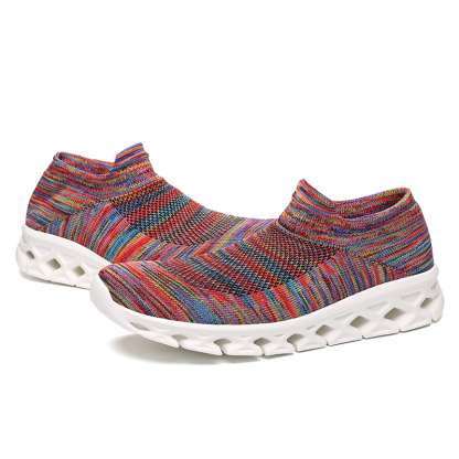 🔥Limited Time Offer 50% OFF🔥Women's Hiking Lightweight Breathable Arch Support Slip-On Sneakers - Proven Plantar Fasciitis, Foot and Heel Pain Relief