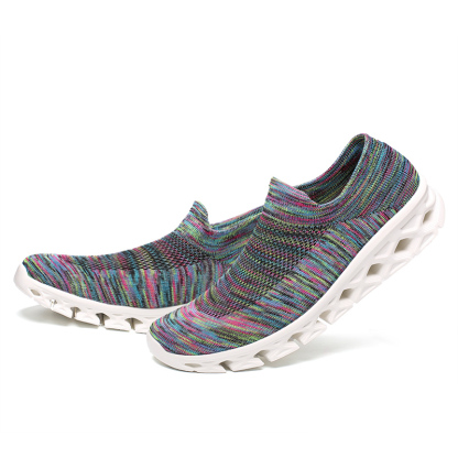 🔥Limited Time Offer 50% OFF🔥Women's Hiking Lightweight Breathable Arch Support Slip-On Sneakers - Proven Plantar Fasciitis, Foot and Heel Pain Relief