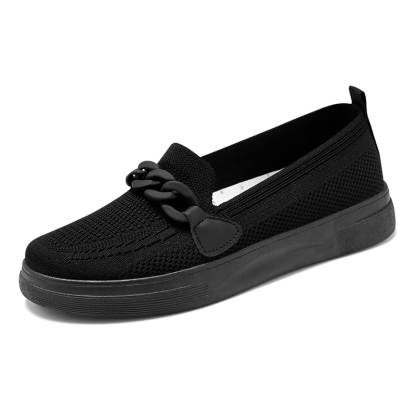 🚶‍♀️🥿70% OFF !!!✨Clearance!!✨Women's Nursing Home Comfortable Breathable Lightweight Wide Toe Arch Support Orthopedic Loafers
