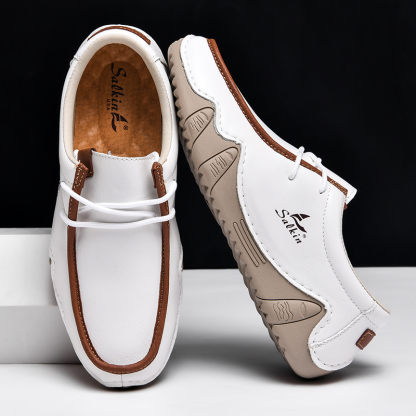 🔥🚀Hot sale! Limited time offer！ 🌟👟💥Men's Daily Lightweight Comfortable And Durable Slip-On Loafers