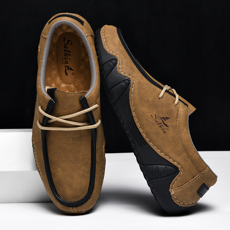 🔥🚀Hot sale! Limited time offer！ 🌟👟💥Men's Daily Lightweight Comfortable And Durable Slip-On Loafers