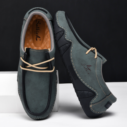 🔥🚀Hot sale! Limited time offer！ 🌟👟💥Men's Daily Lightweight Comfortable And Durable Slip-On Loafers