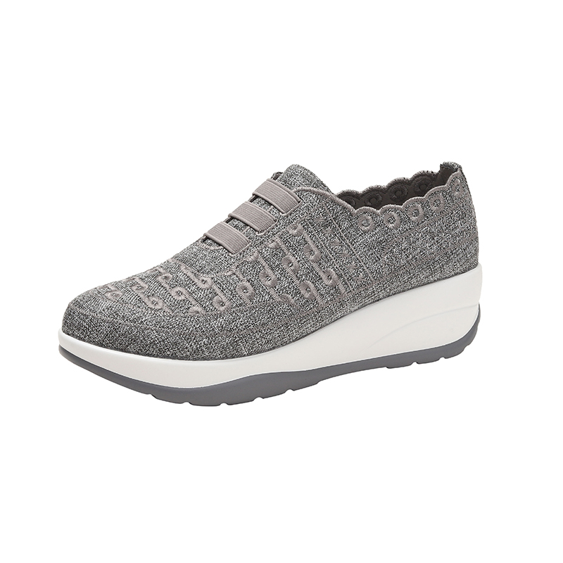 🔥Last Day 50% OFF ⏰Women's Orthopedic Sneakers, Breathable Knit Mesh Walking Shoes,Women Slip On Walking Shoes Orthopedic Shoes - Proven Plantar Fasciitis, Foot and Heel Pain Relief