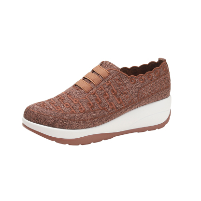 🔥Last Day 50% OFF ⏰Women's Orthopedic Sneakers, Breathable Knit Mesh Walking Shoes,Women Slip On Walking Shoes Orthopedic Shoes - Proven Plantar Fasciitis, Foot and Heel Pain Relief