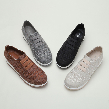 🔥Last Day 50% OFF ⏰Women's Orthopedic Sneakers, Breathable Knit Mesh Walking Shoes,Women Slip On Walking Shoes Orthopedic Shoes - Proven Plantar Fasciitis, Foot and Heel Pain Relief
