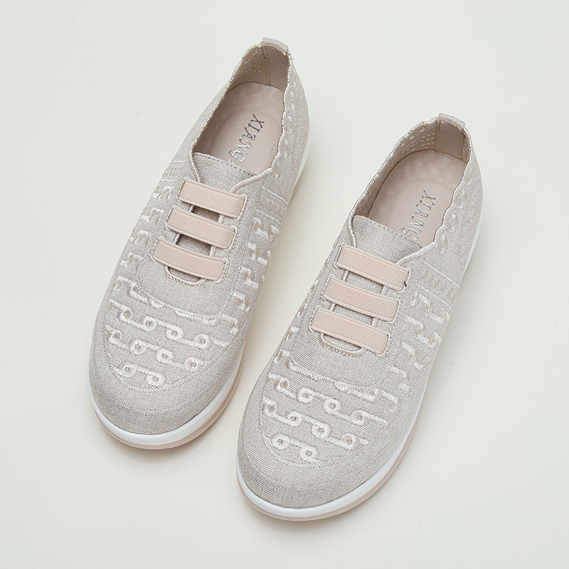🔥Last Day 50% OFF ⏰Women's Orthopedic Sneakers, Breathable Knit Mesh Walking Shoes,Women Slip On Walking Shoes Orthopedic Shoes - Proven Plantar Fasciitis, Foot and Heel Pain Relief