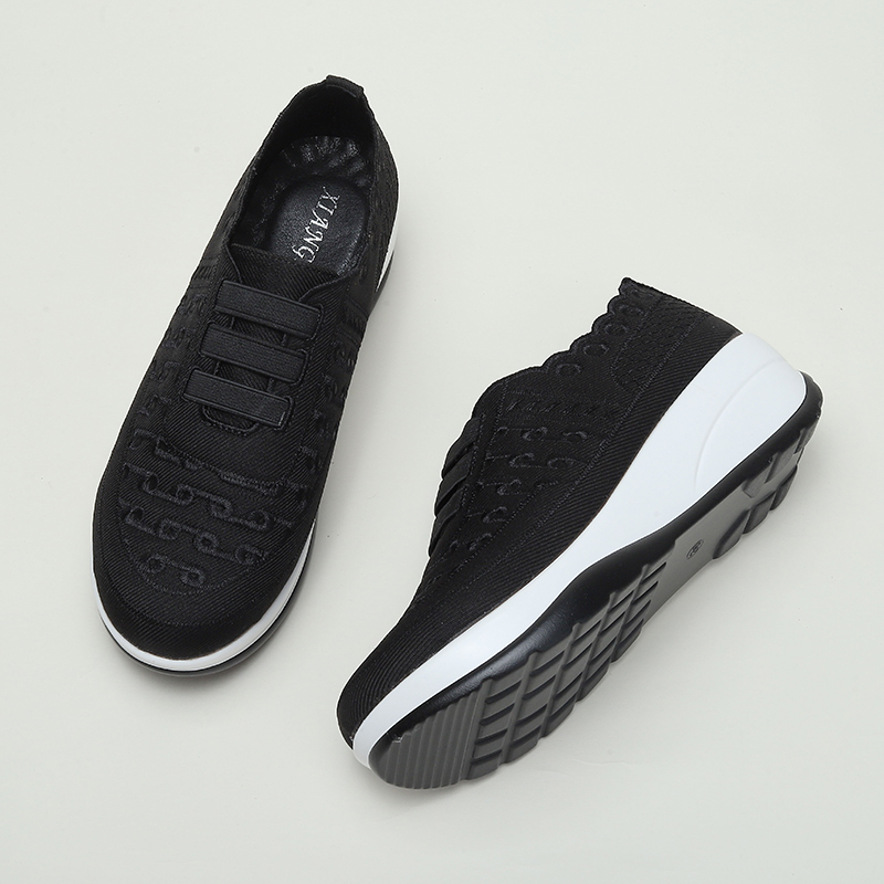 🔥Last Day 50% OFF ⏰Women's Orthopedic Sneakers, Breathable Knit Mesh Walking Shoes,Women Slip On Walking Shoes Orthopedic Shoes - Proven Plantar Fasciitis, Foot and Heel Pain Relief