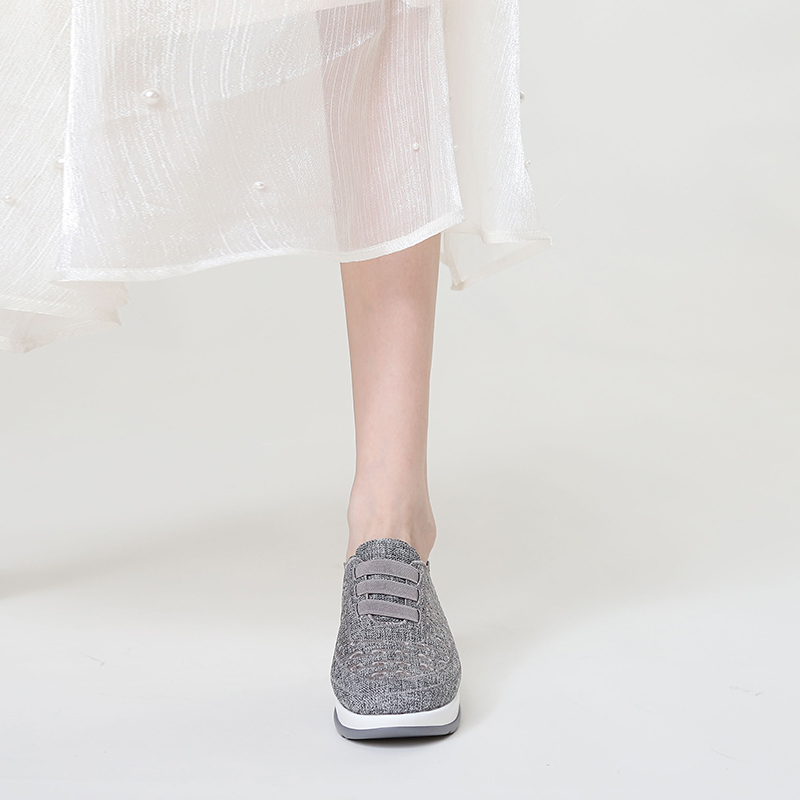 🔥Last Day 50% OFF ⏰Women's Orthopedic Sneakers, Breathable Knit Mesh Walking Shoes,Women Slip On Walking Shoes Orthopedic Shoes - Proven Plantar Fasciitis, Foot and Heel Pain Relief