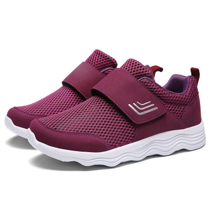 🔥Last Day 50% OFF ⏰Women's Casual Comfort Walking Shoes Ultralight Flats Non-Slip Hook & Loop Fashion Sneakers - Proven Plantar Fasciitis, Foot and Heel Pain Relief