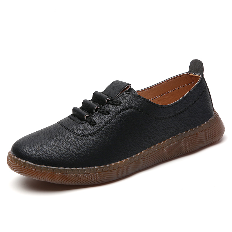 🚶‍♀️🥿50% OFF !!!✨Clearance!!✨Women's Daily Comfortable Non-slip Breathable Genuine Leather Slip-on Loafers - Proven Plantar Fasciitis, Foot and Heel Pain Relief