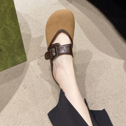 🎁Spring Sale 50% OFF⏳Women's Casual And Comfortable Non-Slip Buckle design Slip-On Walking Shoes - Proven Plantar Fasciitis, Foot and Heel Pain Relief
