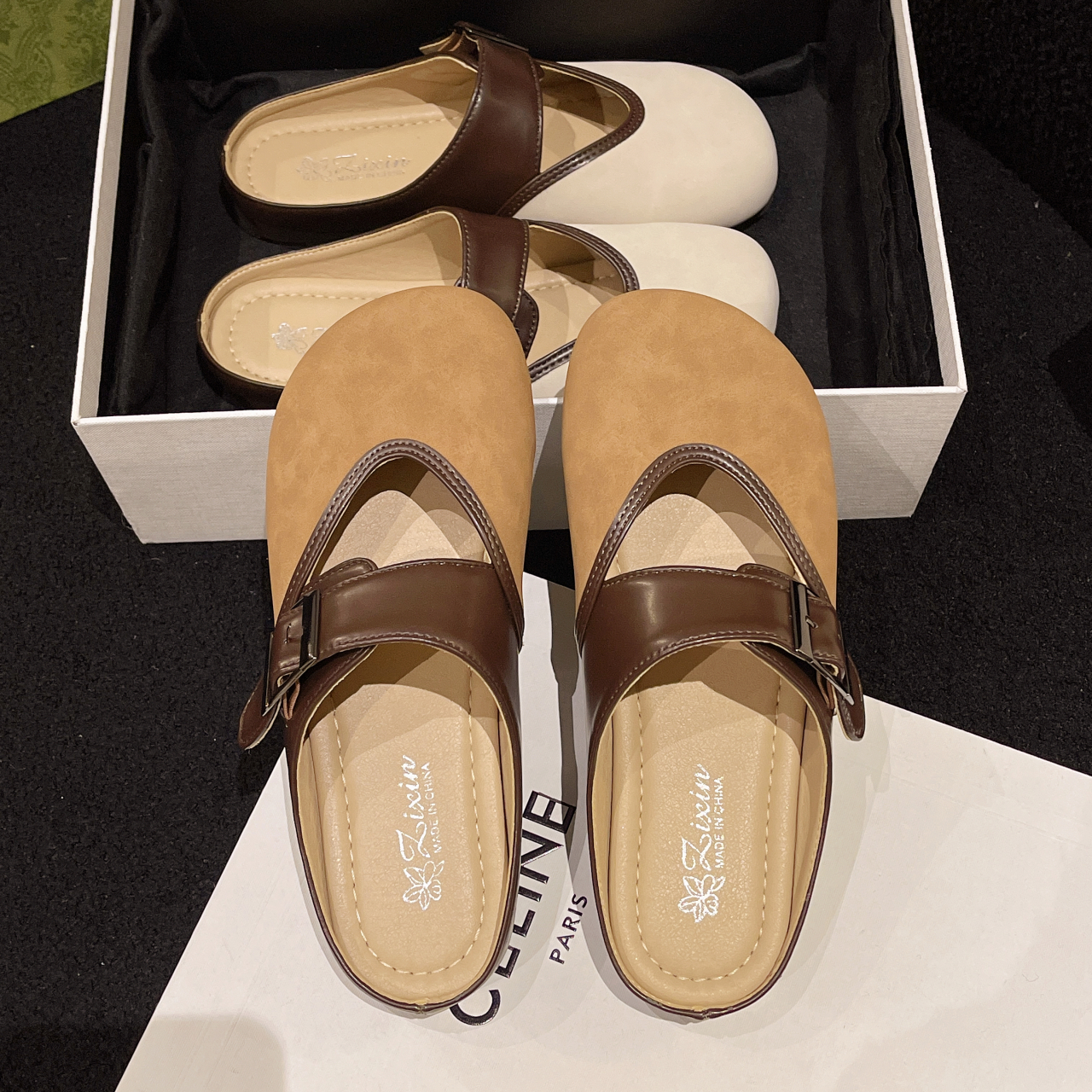 🎁Spring Sale 50% OFF⏳Women's Casual And Comfortable Non-Slip Buckle design Slip-On Walking Shoes - Proven Plantar Fasciitis, Foot and Heel Pain Relief