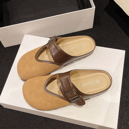 🎁Spring Sale 50% OFF⏳Women's Casual And Comfortable Non-Slip Buckle design Slip-On Walking Shoes - Proven Plantar Fasciitis, Foot and Heel Pain Relief