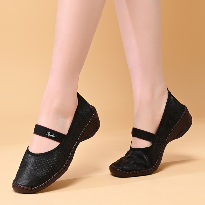 🌸🎉Limited Time Offer 50% OFF! ✨🥿💫Women's Mary Jane Flats, Breathable Slip-On Light Weight Comfort Orthotic Casual Walking Shoes - Proven Plantar Fasciitis, Foot and Heel Pain Relief