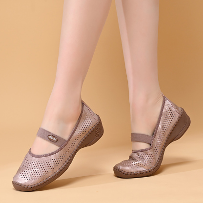 🌸🎉Limited Time Offer 50% OFF! ✨🥿💫Women's Mary Jane Flats, Breathable Slip-On Light Weight Comfort Orthotic Casual Walking Shoes - Proven Plantar Fasciitis, Foot and Heel Pain Relief