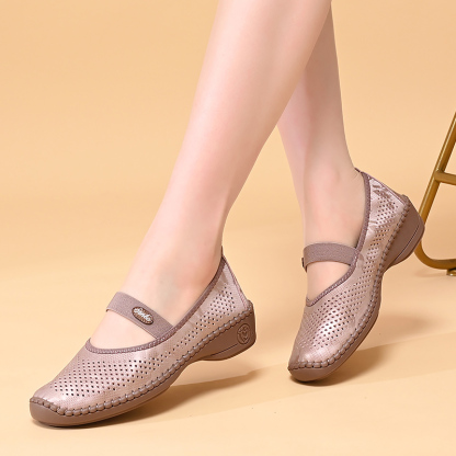 🌸🎉Limited Time Offer 50% OFF! ✨🥿💫Women's Mary Jane Flats, Breathable Slip-On Light Weight Comfort Orthotic Casual Walking Shoes - Proven Plantar Fasciitis, Foot and Heel Pain Relief