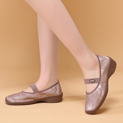 🌸🎉Limited Time Offer 50% OFF! ✨🥿💫Women's Mary Jane Flats, Breathable Slip-On Light Weight Comfort Orthotic Casual Walking Shoes - Proven Plantar Fasciitis, Foot and Heel Pain Relief