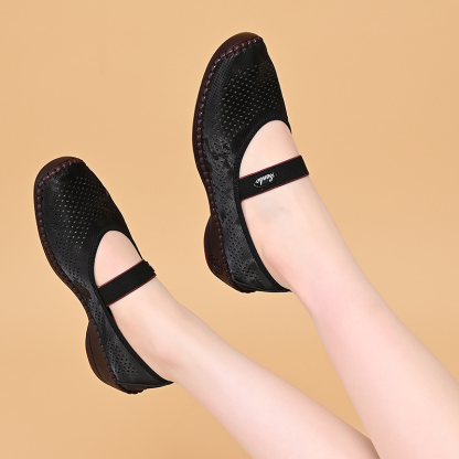 🌸🎉Limited Time Offer 50% OFF! ✨🥿💫Women's Mary Jane Flats, Breathable Slip-On Light Weight Comfort Orthotic Casual Walking Shoes - Proven Plantar Fasciitis, Foot and Heel Pain Relief
