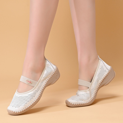 🌸🎉Limited Time Offer 50% OFF! ✨🥿💫Women's Mary Jane Flats, Breathable Slip-On Light Weight Comfort Orthotic Casual Walking Shoes - Proven Plantar Fasciitis, Foot and Heel Pain Relief