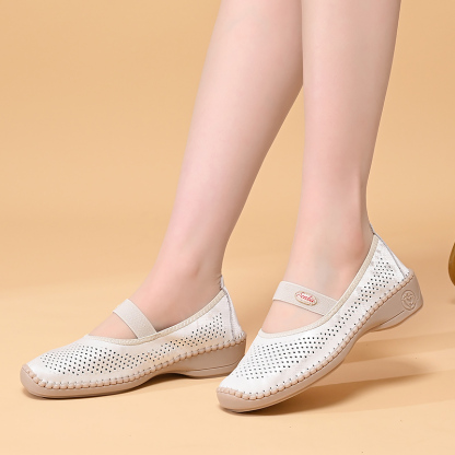 🌸🎉Limited Time Offer 50% OFF! ✨🥿💫Women's Mary Jane Flats, Breathable Slip-On Light Weight Comfort Orthotic Casual Walking Shoes - Proven Plantar Fasciitis, Foot and Heel Pain Relief