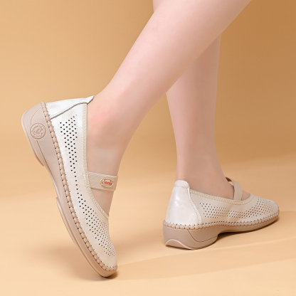 🌸🎉Limited Time Offer 50% OFF! ✨🥿💫Women's Mary Jane Flats, Breathable Slip-On Light Weight Comfort Orthotic Casual Walking Shoes - Proven Plantar Fasciitis, Foot and Heel Pain Relief