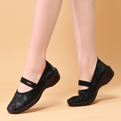 🌸🎉Limited Time Offer 50% OFF! ✨🥿💫Women's Mary Jane Flats, Breathable Slip-On Light Weight Comfort Orthotic Casual Walking Shoes - Proven Plantar Fasciitis, Foot and Heel Pain Relief