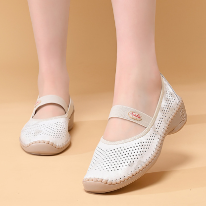 🌸🎉Limited Time Offer 50% OFF! ✨🥿💫Women's Mary Jane Flats, Breathable Slip-On Light Weight Comfort Orthotic Casual Walking Shoes - Proven Plantar Fasciitis, Foot and Heel Pain Relief