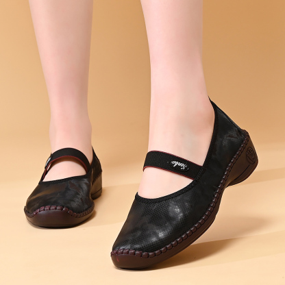 🌸🎉Limited Time Offer 50% OFF! ✨🥿💫Women's Mary Jane Flats, Breathable Slip-On Light Weight Comfort Orthotic Casual Walking Shoes - Proven Plantar Fasciitis, Foot and Heel Pain Relief