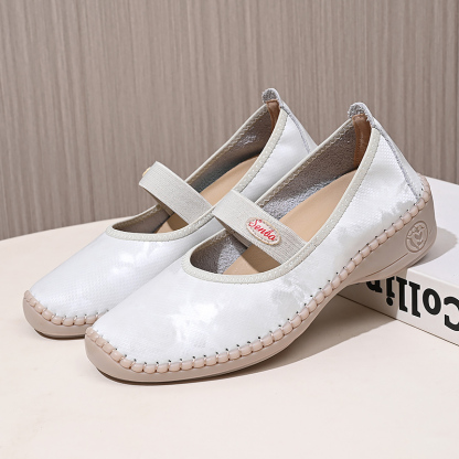 🌸🎉Limited Time Offer 50% OFF! ✨🥿💫Women's Mary Jane Flats, Breathable Slip-On Light Weight Comfort Orthotic Casual Walking Shoes - Proven Plantar Fasciitis, Foot and Heel Pain Relief