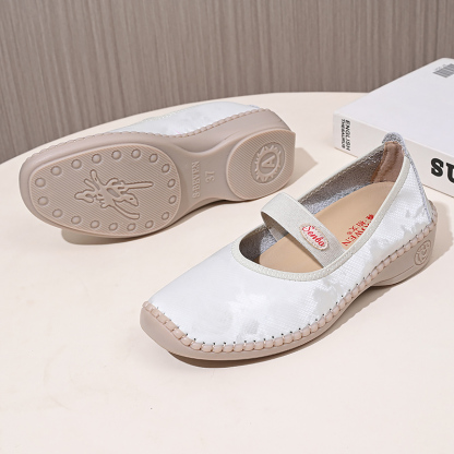 🌸🎉Limited Time Offer 50% OFF! ✨🥿💫Women's Mary Jane Flats, Breathable Slip-On Light Weight Comfort Orthotic Casual Walking Shoes - Proven Plantar Fasciitis, Foot and Heel Pain Relief