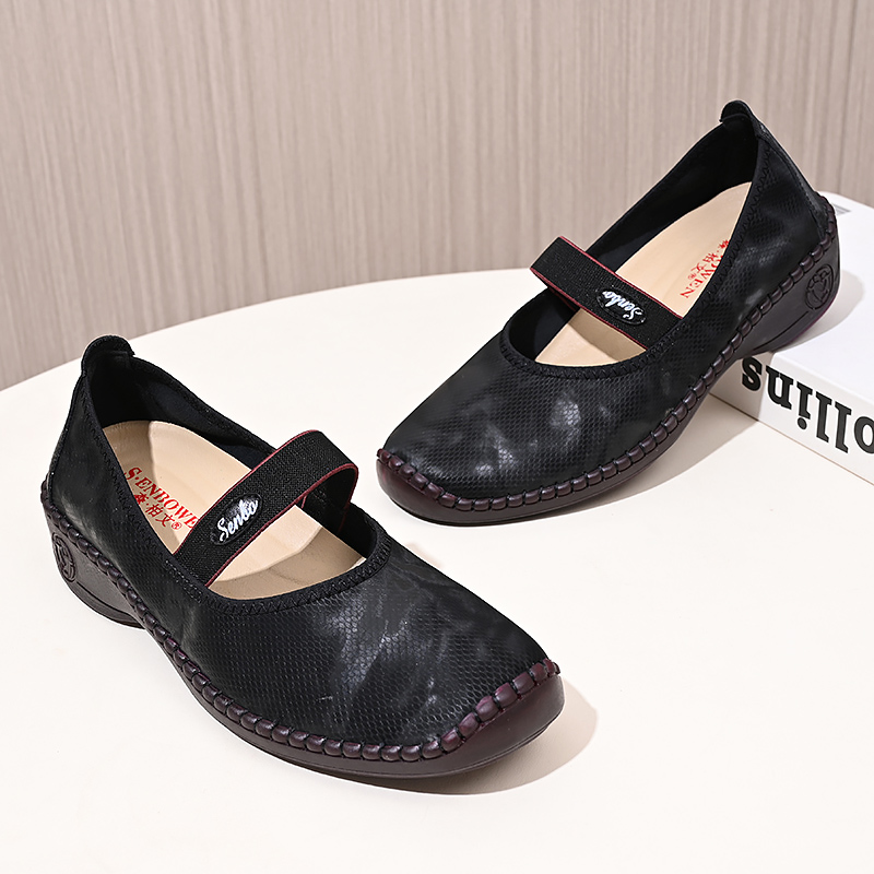 🌸🎉Limited Time Offer 50% OFF! ✨🥿💫Women's Mary Jane Flats, Breathable Slip-On Light Weight Comfort Orthotic Casual Walking Shoes - Proven Plantar Fasciitis, Foot and Heel Pain Relief