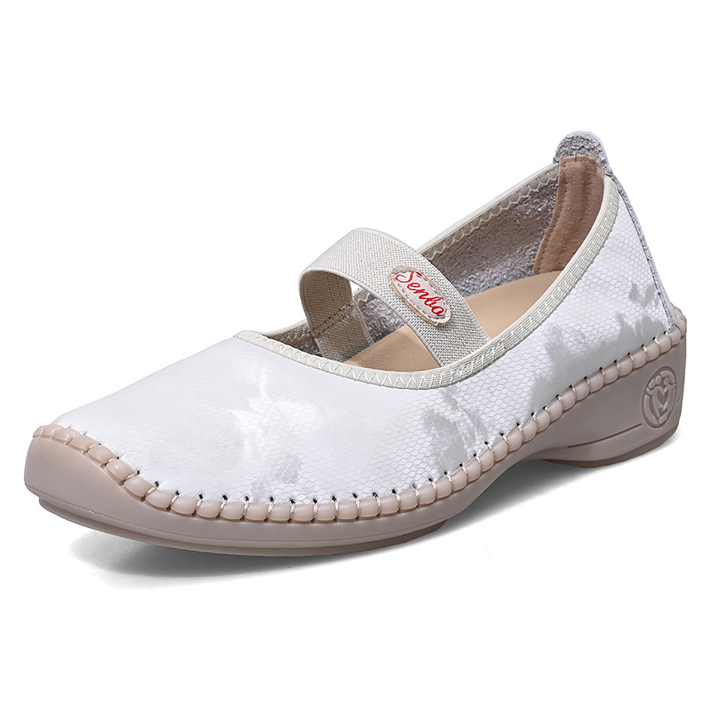 🌸🎉Limited Time Offer 50% OFF! ✨🥿💫Women's Mary Jane Flats, Breathable Slip-On Light Weight Comfort Orthotic Casual Walking Shoes - Proven Plantar Fasciitis, Foot and Heel Pain Relief