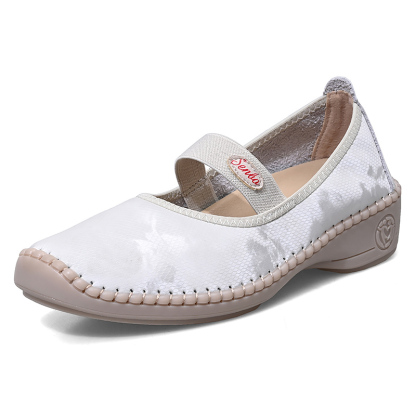 🌸🎉Limited Time Offer 50% OFF! ✨🥿💫Women's Mary Jane Flats, Breathable Slip-On Light Weight Comfort Orthotic Casual Walking Shoes - Proven Plantar Fasciitis, Foot and Heel Pain Relief