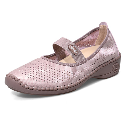 🌸🎉Limited Time Offer 50% OFF! ✨🥿💫Women's Mary Jane Flats, Breathable Slip-On Light Weight Comfort Orthotic Casual Walking Shoes - Proven Plantar Fasciitis, Foot and Heel Pain Relief
