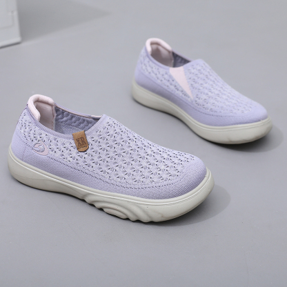 🌸🎉 🔥Limited Time Offer 50% OFF🔥 ✨🥿💫Women's Daily Soft Breathable Non-Slip Arch Support Slip-On Orthopedic Shoes - Proven Plantar Fasciitis, Foot and Heel Pain Relief
