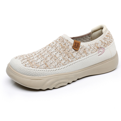 🌸🎉 🔥Limited Time Offer 50% OFF🔥 ✨🥿💫Women's Daily Soft Breathable Non-Slip Arch Support Slip-On Orthopedic Shoes - Proven Plantar Fasciitis, Foot and Heel Pain Relief