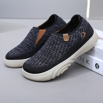 🌸🎉 🔥Limited Time Offer 50% OFF🔥 ✨🥿💫Women's Daily Soft Breathable Non-Slip Arch Support Slip-On Orthopedic Shoes - Proven Plantar Fasciitis, Foot and Heel Pain Relief
