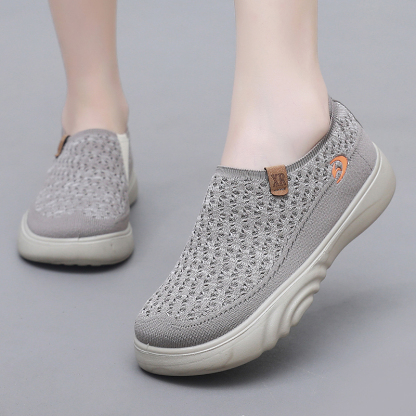 🌸🎉 🔥Limited Time Offer 50% OFF🔥 ✨🥿💫Women's Daily Soft Breathable Non-Slip Arch Support Slip-On Orthopedic Shoes - Proven Plantar Fasciitis, Foot and Heel Pain Relief