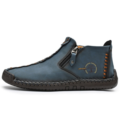 ⏰Promotion - 70% OFF🔥Women's Casual Fashion Non-slip Leather Medieval Slip-on Boots - Proven Plantar Fasciitis, Foot and Heel Pain Relief