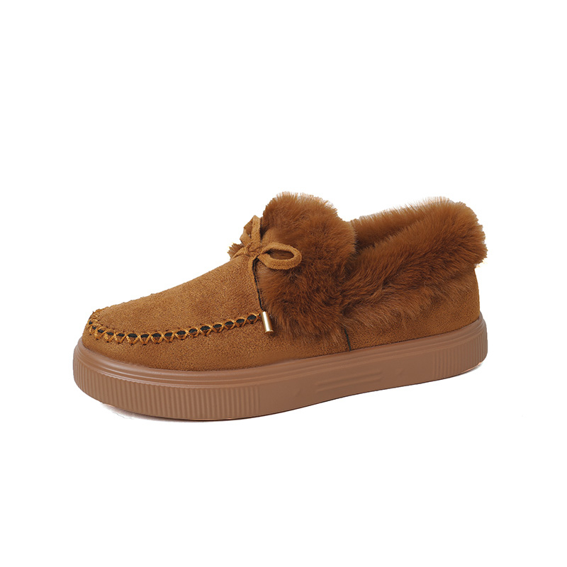 🌸🎉 Promotion - 70% OFF! Only a Few Left! ✨🥿💫Women's Daily Non-Slip Warm Wool Slip-On Flat Shoes - Proven Plantar Fasciitis, Foot and Heel Pain Relief