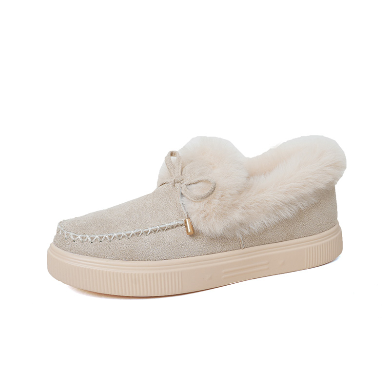🌸🎉 Promotion - 70% OFF! Only a Few Left! ✨🥿💫Women's Daily Non-Slip Warm Wool Slip-On Flat Shoes - Proven Plantar Fasciitis, Foot and Heel Pain Relief