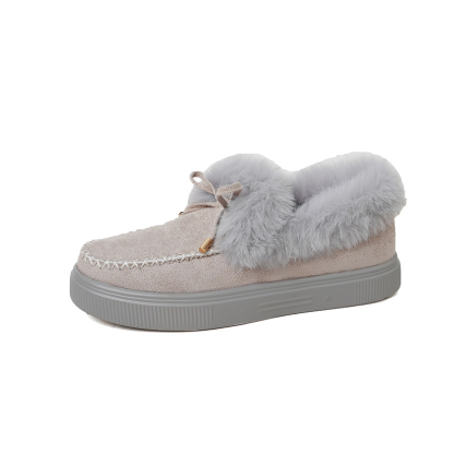🌸🎉 Promotion - 70% OFF! Only a Few Left! ✨🥿💫Women's Daily Non-Slip Warm Wool Slip-On Flat Shoes - Proven Plantar Fasciitis, Foot and Heel Pain Relief